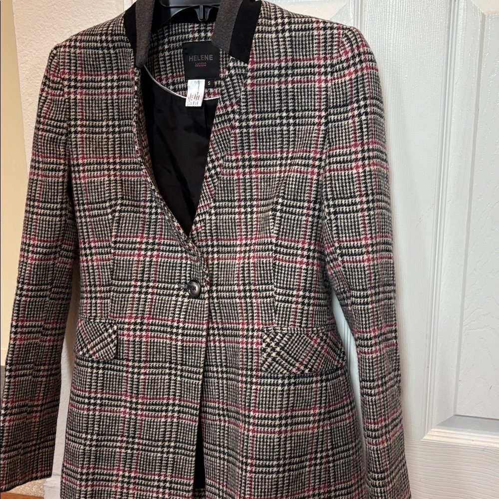 Helene Berman London Blazer Jacket Women’s‎ Sz Small EUC